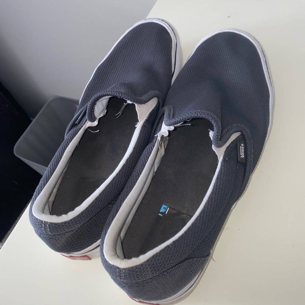Grey vans